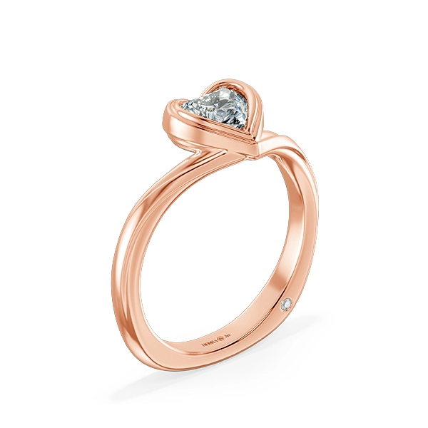 Nhẫn đính hôn Kim cương Rosalie Kiss NCH8410 4